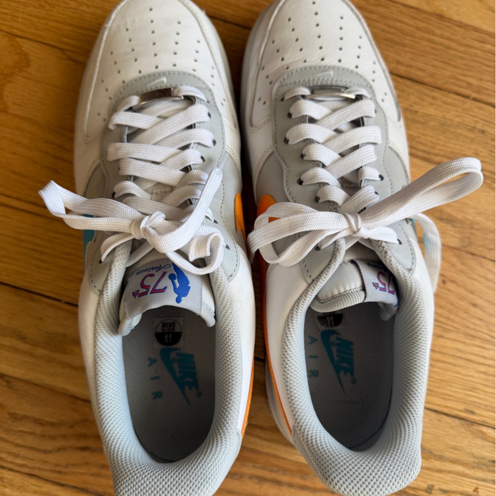 Nike Air Force 1 ‘07 LV8 NBA 75th Anniversary Men’s Size 11 - Picture 5 of 11